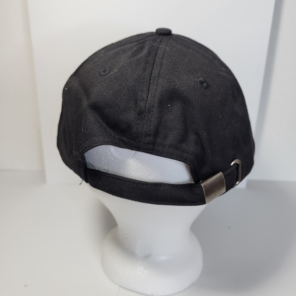 Mens K-Products Black Goodyear Adjustable Baseball Hat - Picture 4 of 8